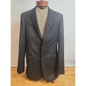 Tommy Hilfiger Suit Jacket Trim Fit Men's S38 Black NWT 100% Wool